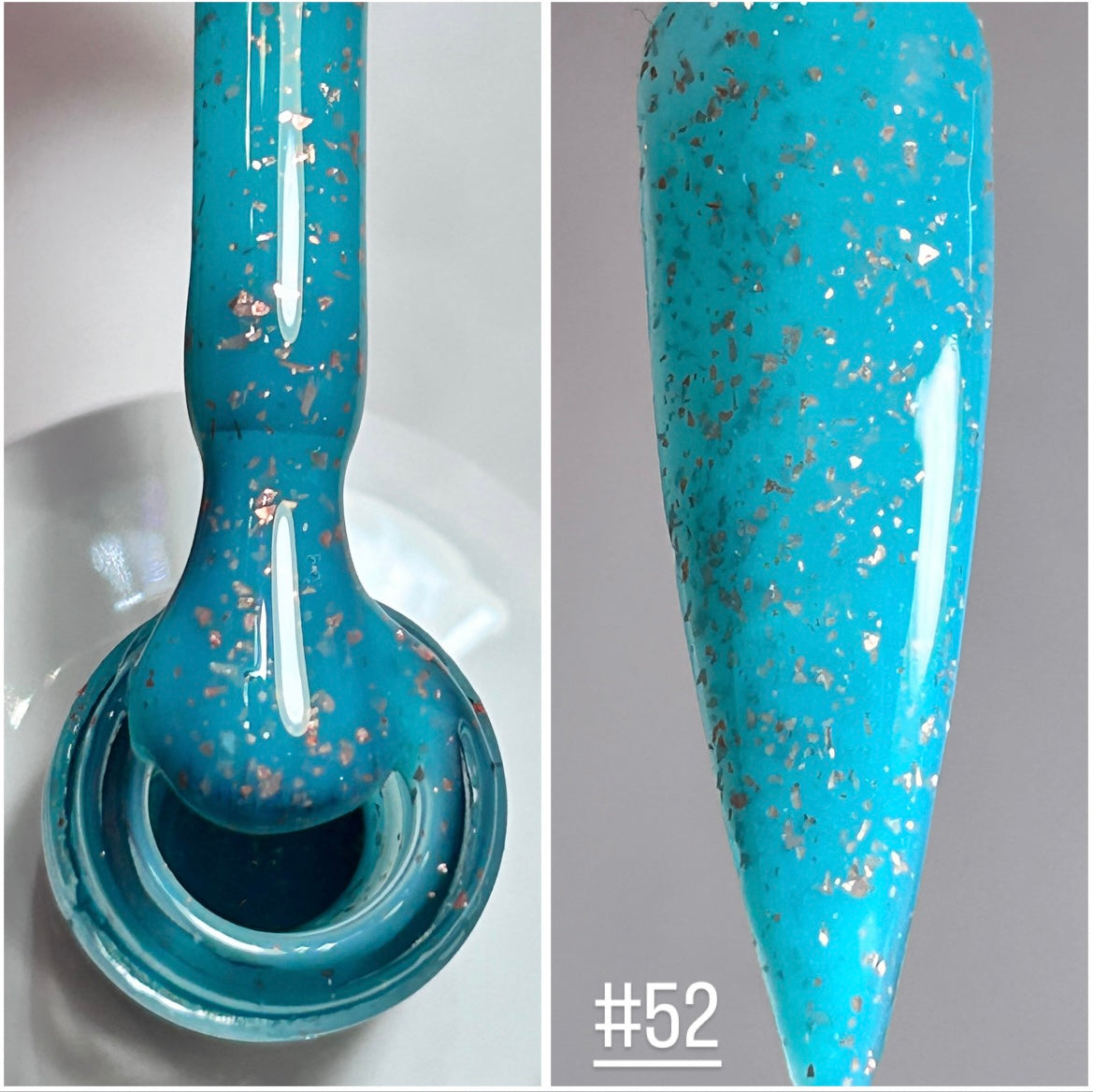 Flamingo #52/ rubber base