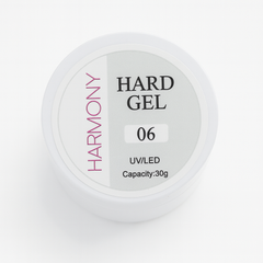 Hard gel white #06 / gel polish Hard gel white #06 / gel polish