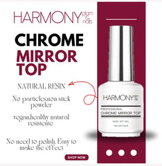 Chrome Mirror top / gel polish Chrome Mirror top / gel polish
