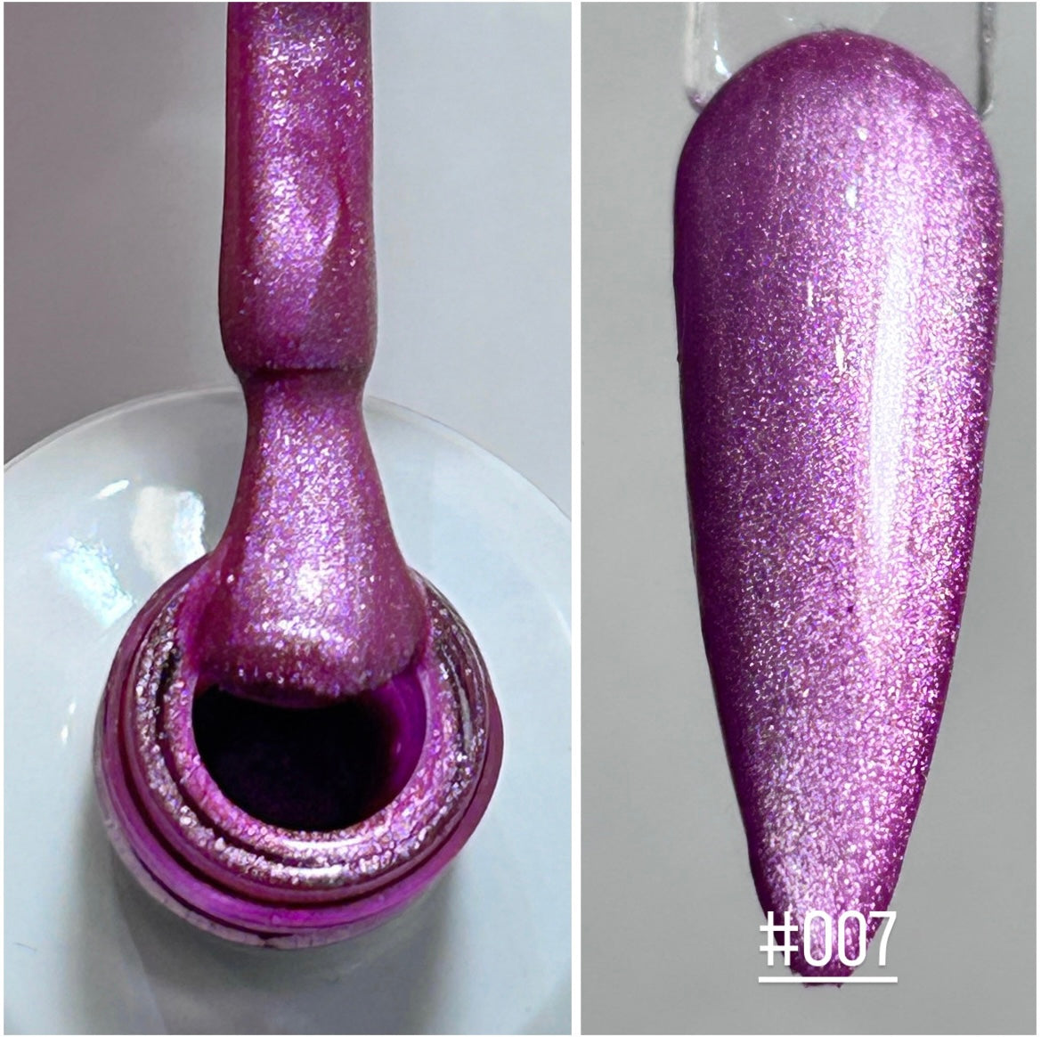 Neon cat eye #007/ gel polish