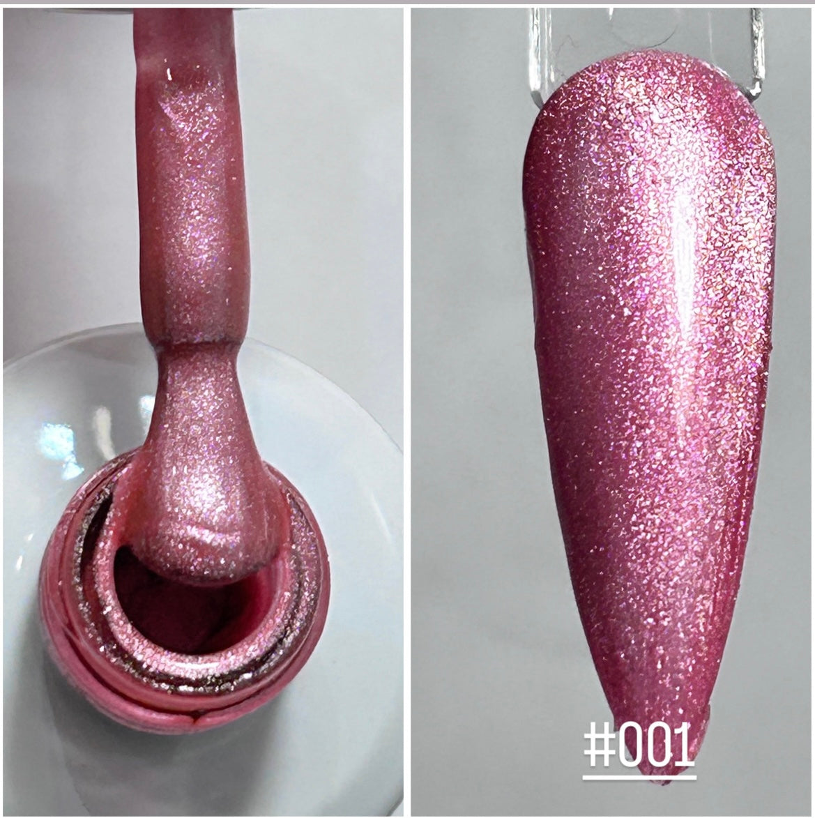 Neon cat eye #001- gel polish