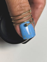 Blue gold /rubber base Blue gold /rubber base