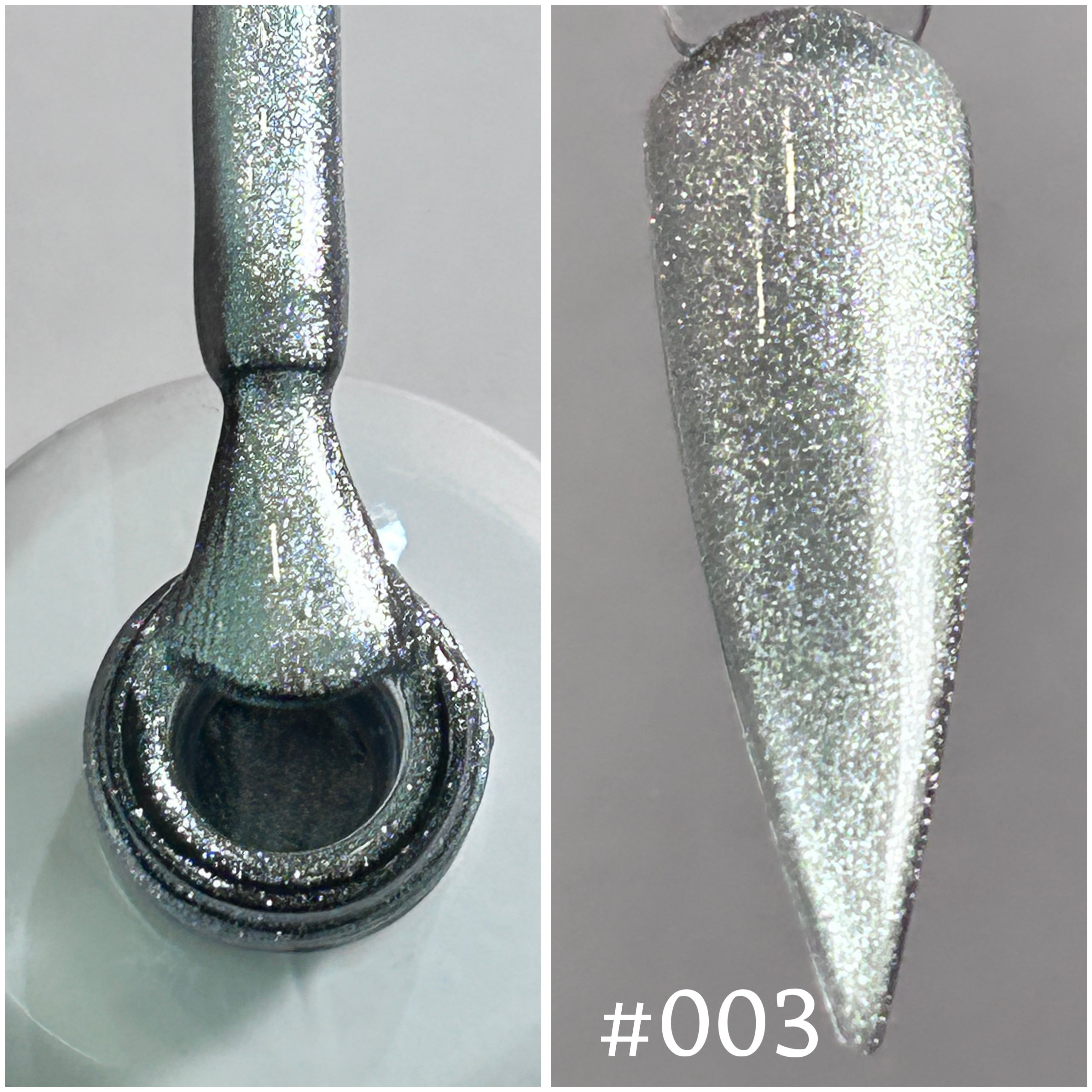 Cat Eye White \#003 -gel polish