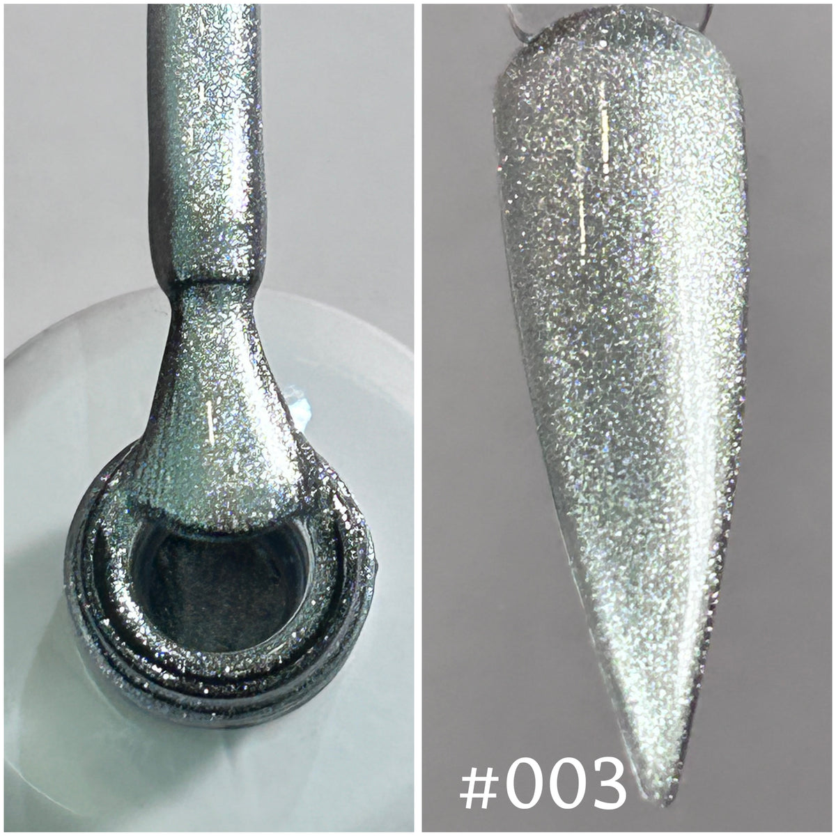 Cat Eye White \#003 -gel polish