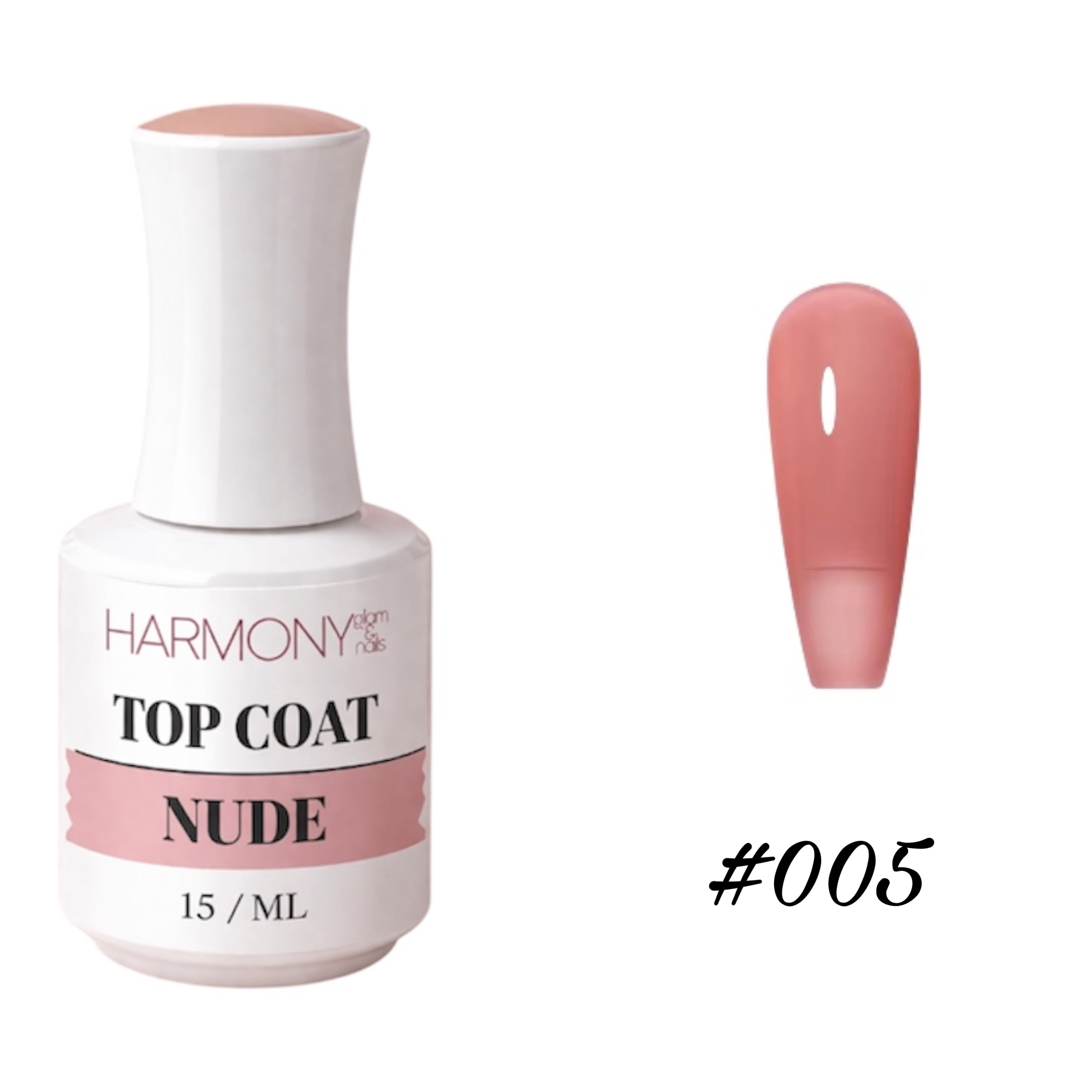 colección top coat nude / gel polish