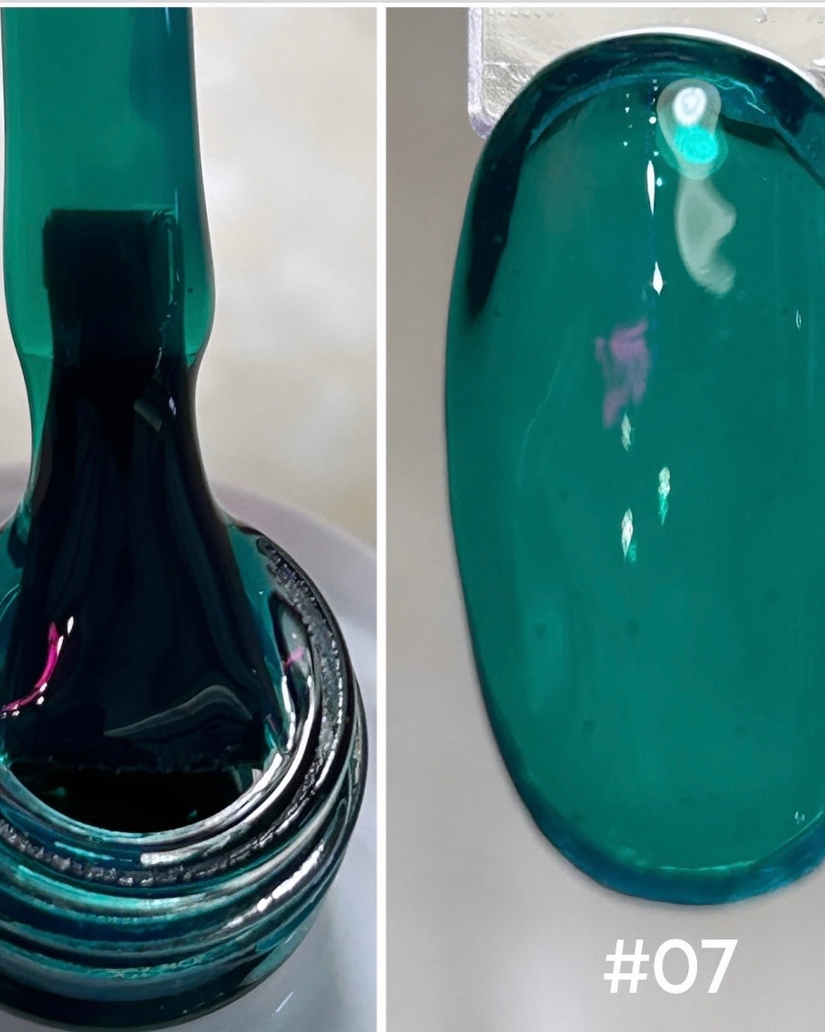 Neon Crystal Glaze #07/ gel polish