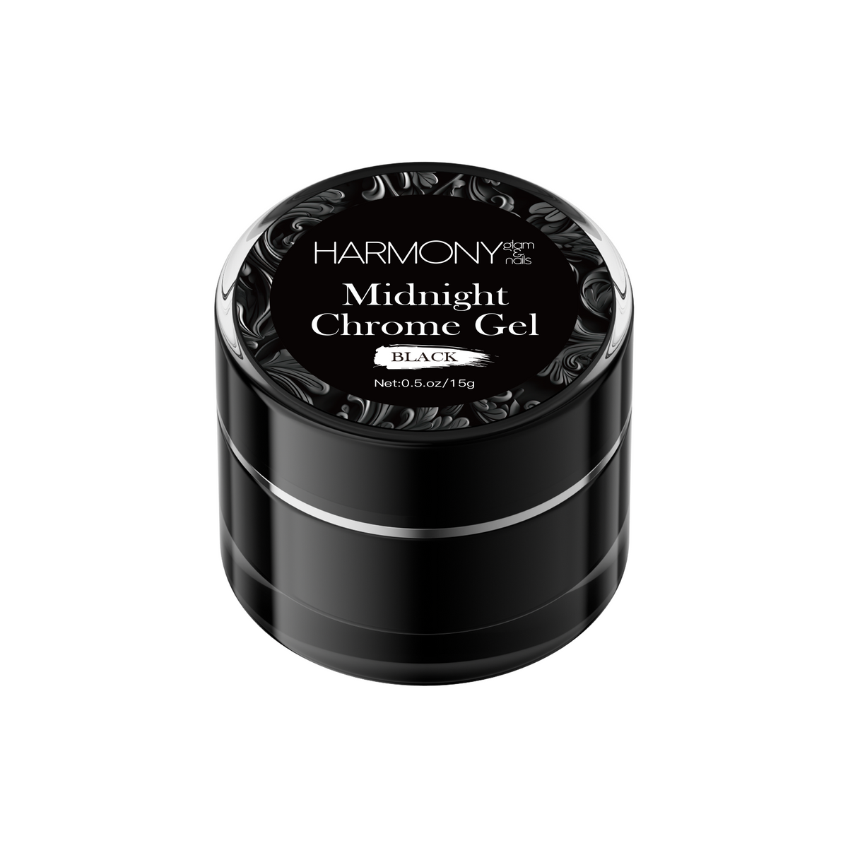 Midnight chrome / gel polish