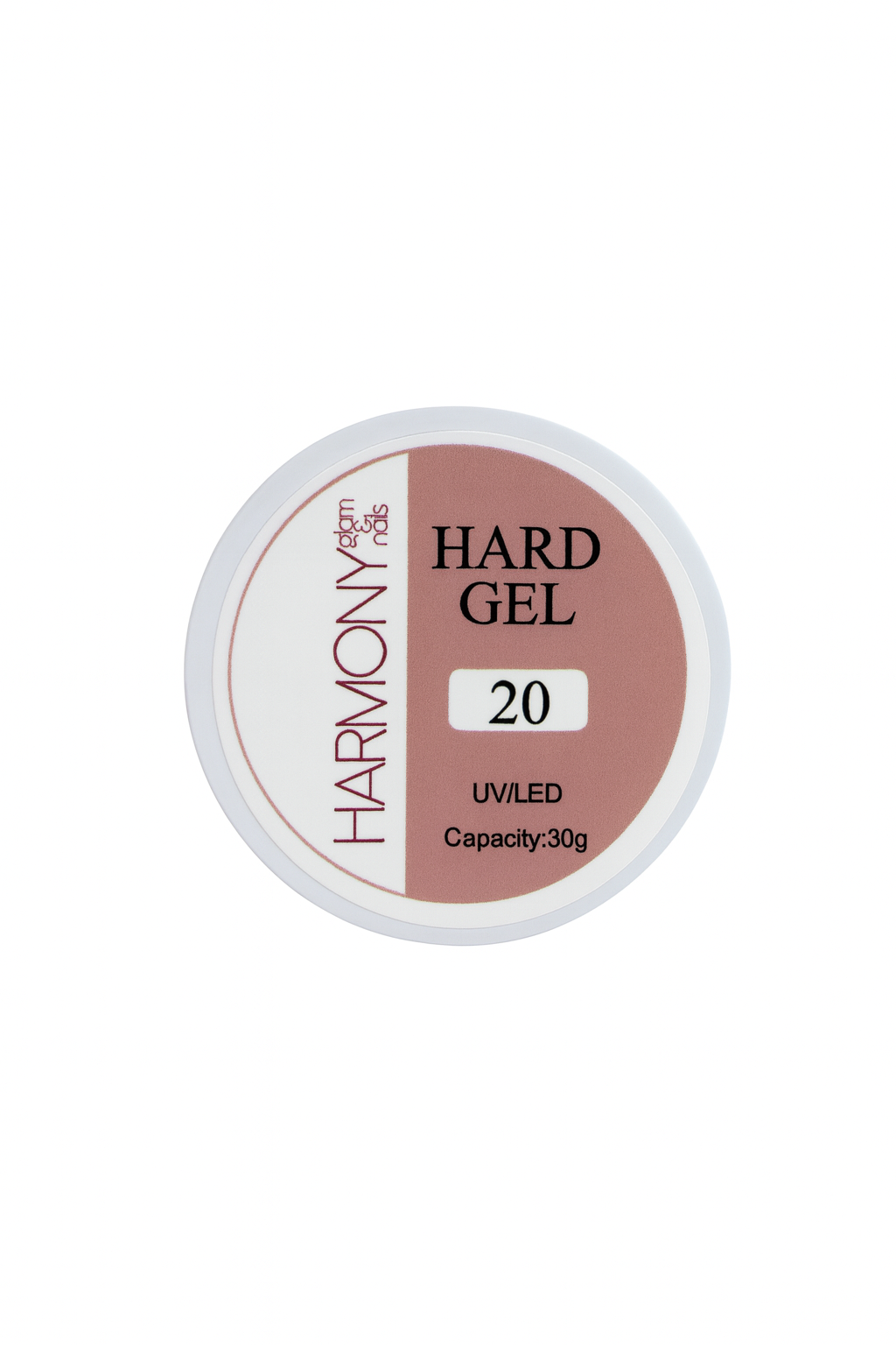 Hard gel nude #20 / gel polish
