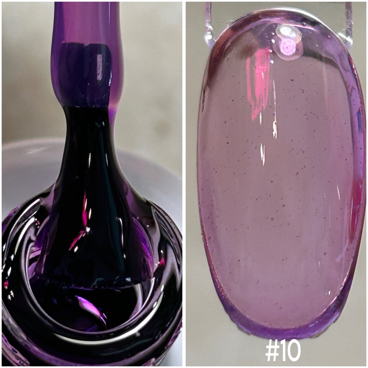Neon Crystal Glaze #10/ gel polish