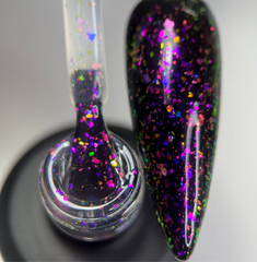 Glitter Fantasy Opal top coat / gel polish