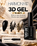 3D Gel black / gel polish