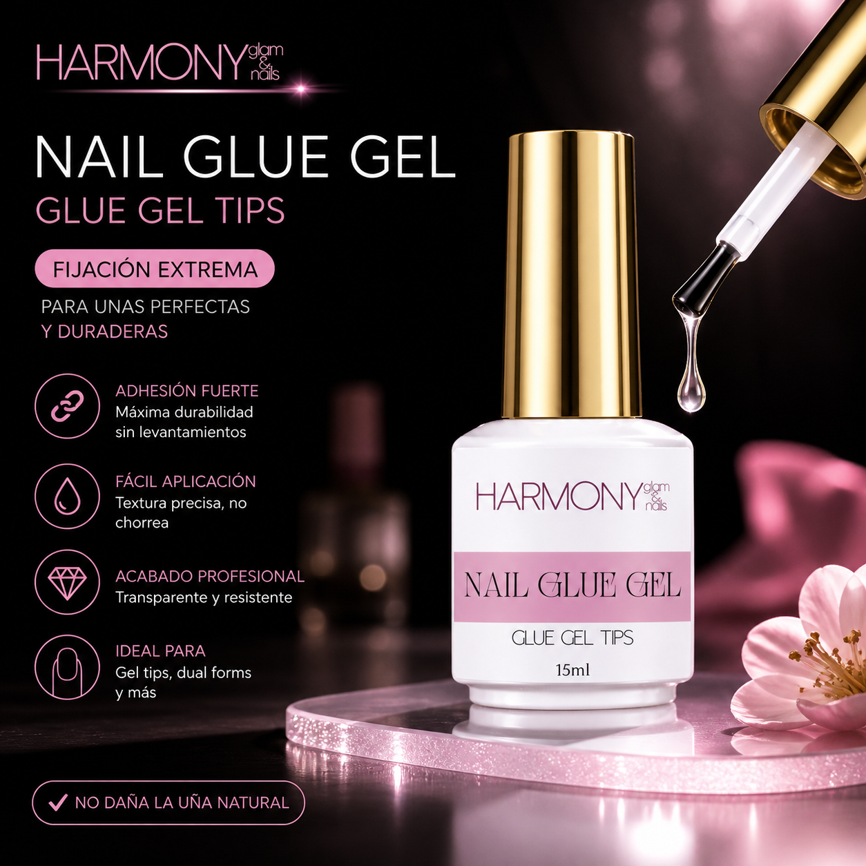 Nail Glue liquid/ gel polish