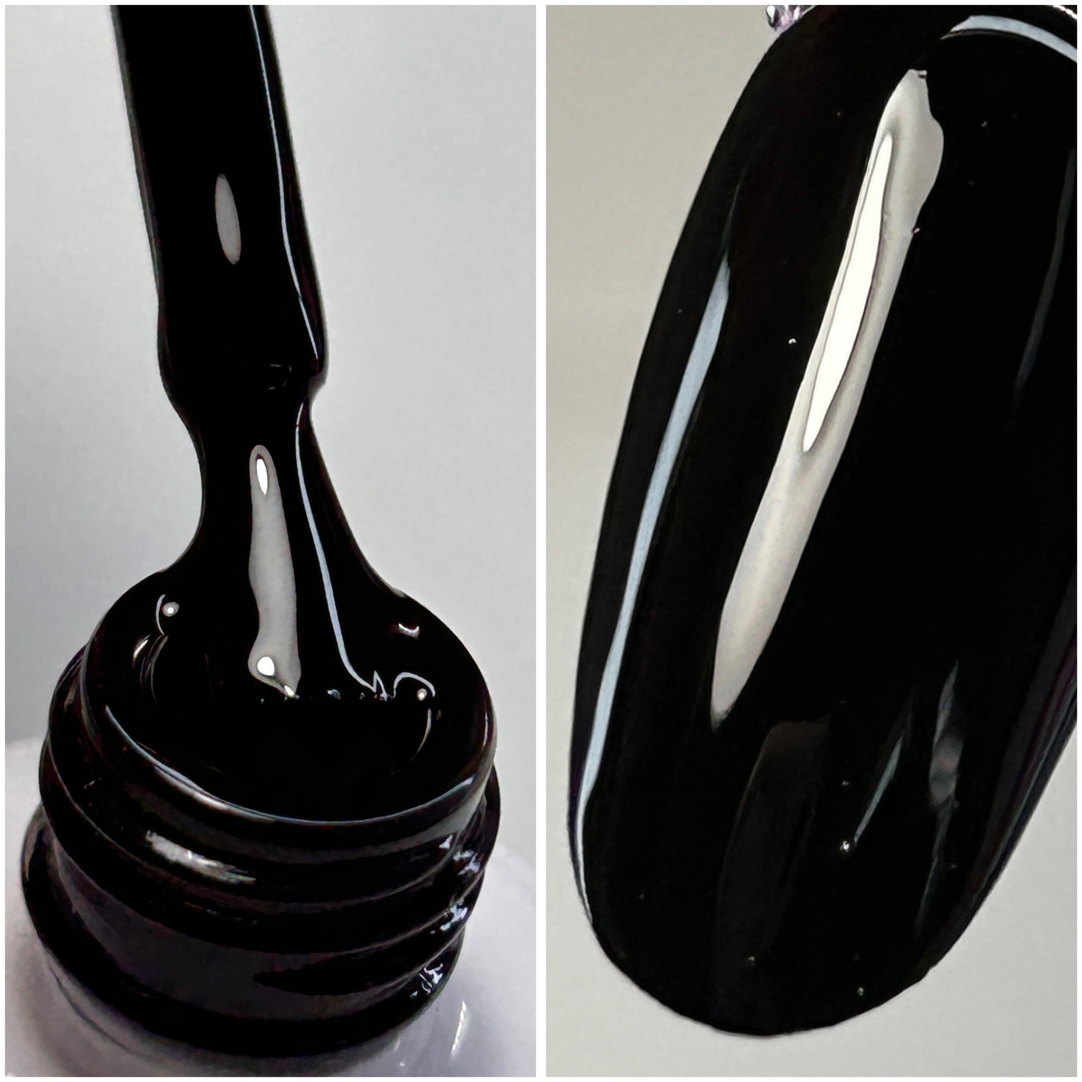 Super black gel polish