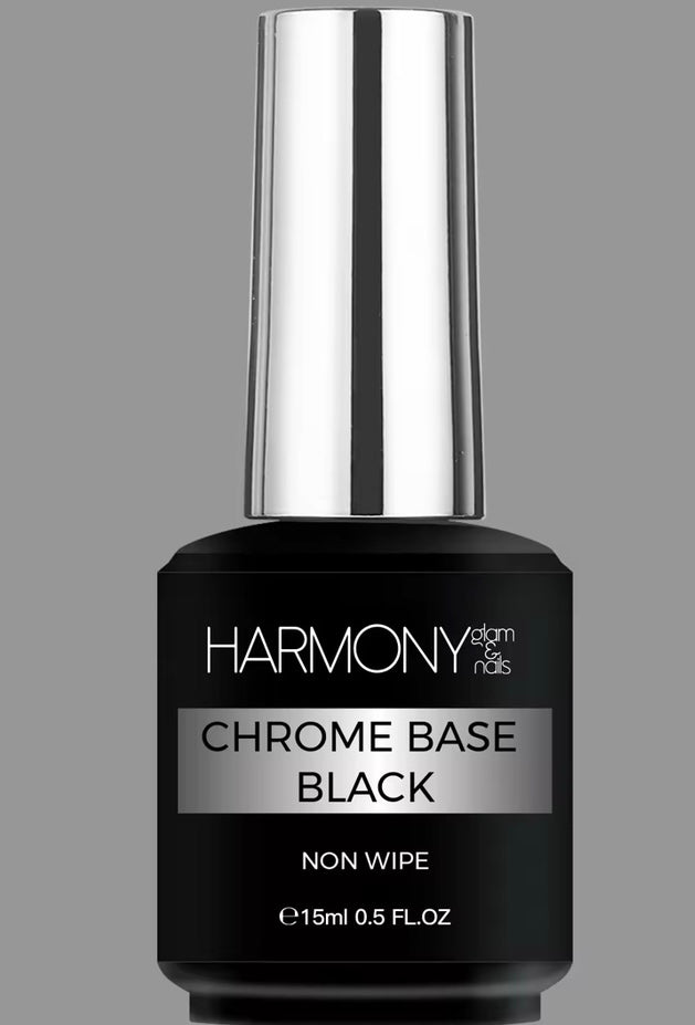 Chrome base Black / gel polish