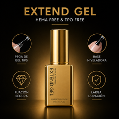 Kit Medium Almond gel tips Hema free  TPO / gel polish