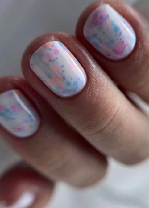 Confetti #204/rubber base