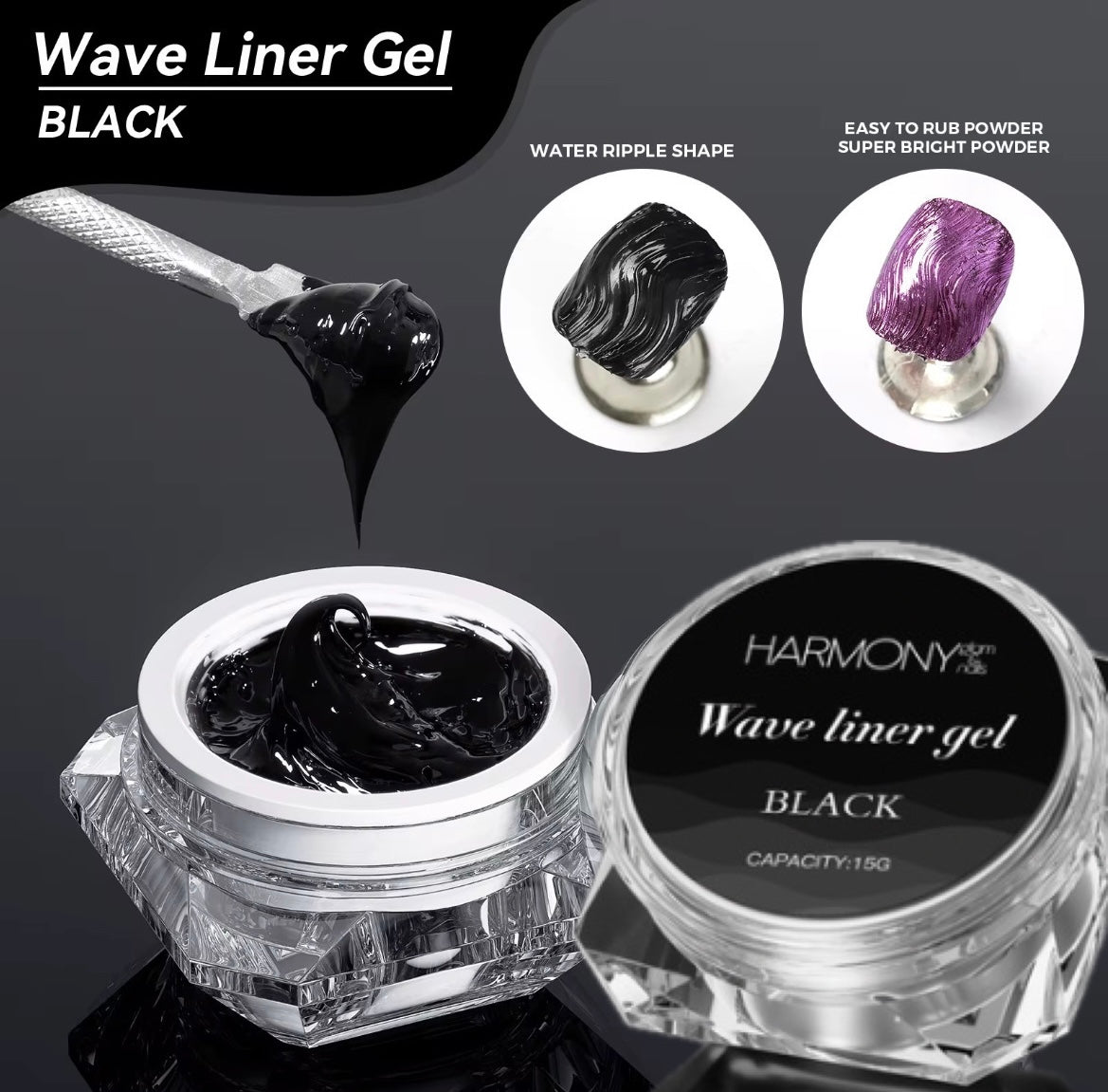 Wive liner gel black/ gel polish