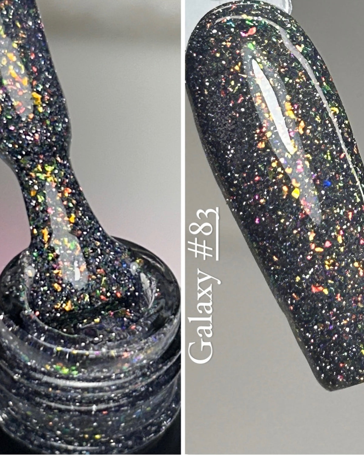 Galaxy Reflectivo #83/ gel polish