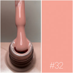 Nude gel polish #32