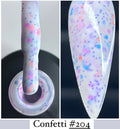 Confetti #204/rubber base